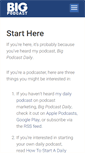 Mobile Screenshot of bigpodcast.com